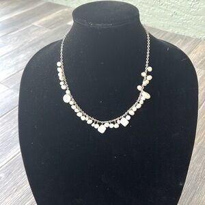 White mother of Pearl  Freshwater pearl necklace
